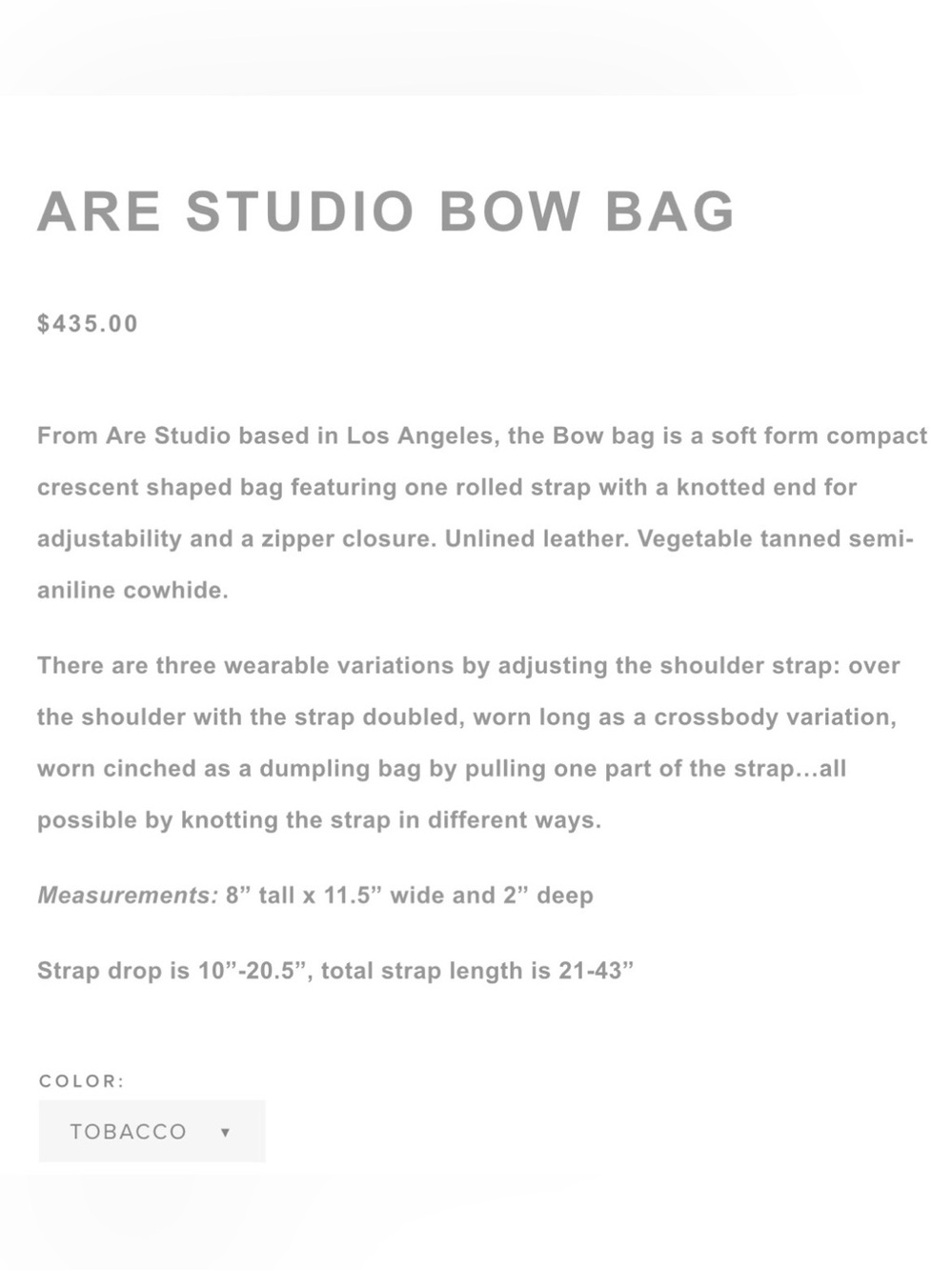 ARE Studio Bow Bag - Picture 2 of 8